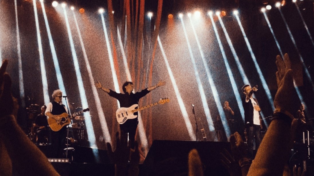 Fabi Silvestri Gazzè al Circo Massimo per il concerto evento del 6 luglio 2024.