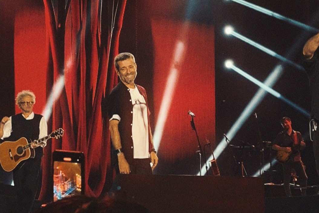 Fabi Silvestri Gazzè al Circo Massimo per il concerto evento del 6 luglio 2024.